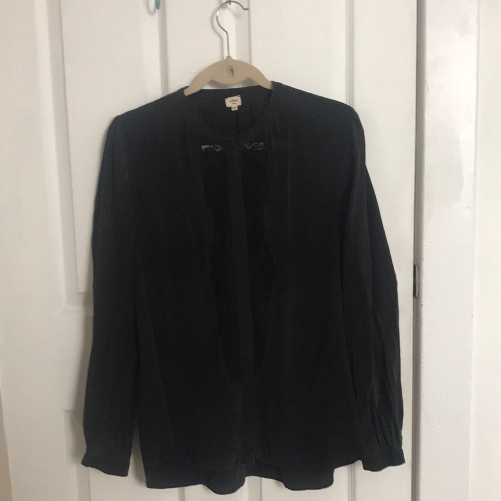 WILFRED 100% silk blouse.